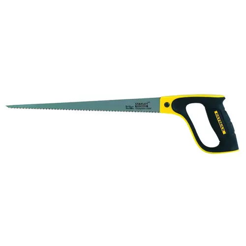 Compass Saw, 12 in L Blade, 11 TPI, Steel Blade Black/Yellow