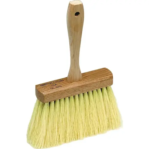 Concrete Brush Wood/Natural Fiber 12" L