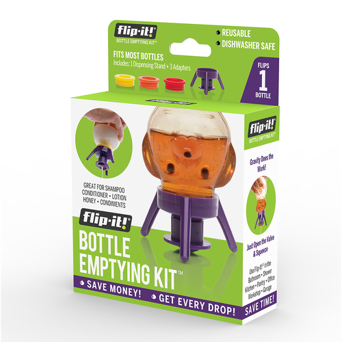 Flip-It Fl4x2apb Bottle Emptying Kit, Purple