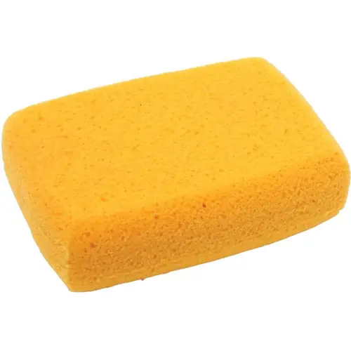Marshalltown TGS1 Extra Large Tile Grout Sponge, 7-1/4 in L, 5-1/8 in W, 2-3/8 in Thick Yellow