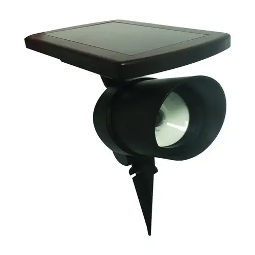 Living Accents 3908506 Spotlight Solar Powered LED Oil Rubbed Bronze