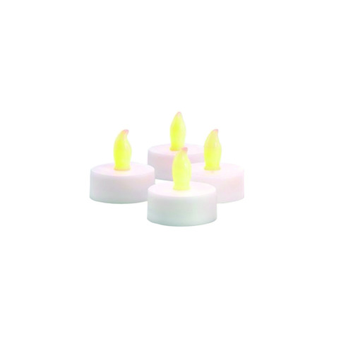 our goods Unscented Tea Lights - White - Shop Candles at H-E-B