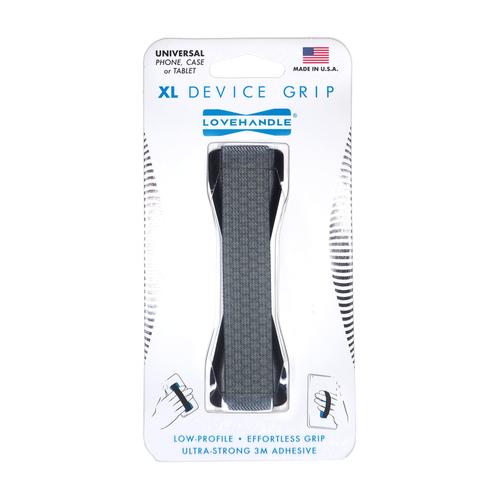 Phone Grip Black/Gray X-Large HoneyComb For All Mobile Devices Black/Gray