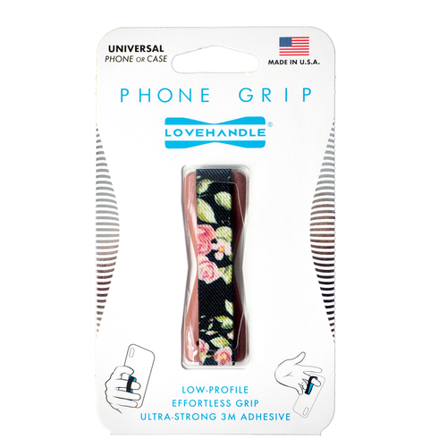LoveHandle L-028-18 Phone Grip Multicolored Vintage Rose For All Mobile Devices Multicolored