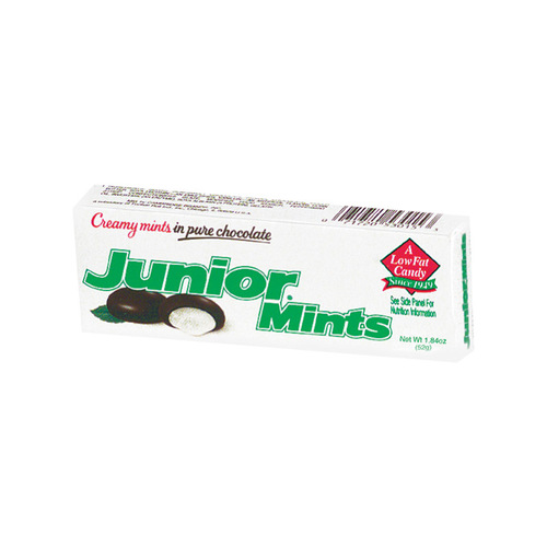 Junior Mints 9061300 Candy Chocolate, Mint 1.84 oz