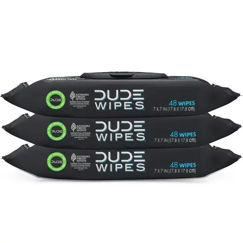 Dude Wipes DW-CE-3-XCP4 Disposable Wet Wipes - pack of 4