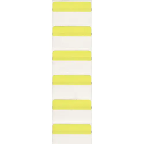 Zebra 9069071 Bin Tag Labels Centurion 1.12" H X 1.93" W Rectangle Yellow Yellow