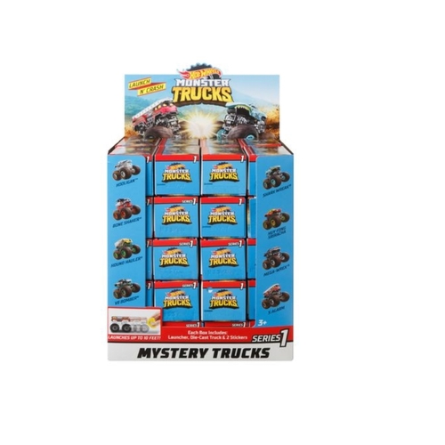 Monster Trucks Multicolored Multicolored - pack of 40