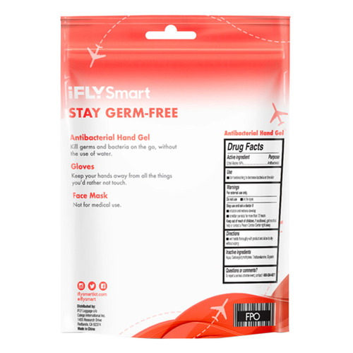 iFLY Smart 9-A001GK Germ Free Kit Travel