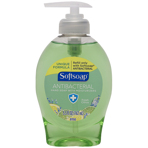 SOFTSOAP 126907 Liquid Hand Soap Fresh Citrus Scent Antibacterial 5.5 oz