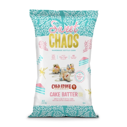 Sweet Chaos 350072 Popcorn Cold Stone Cake Batter 5.5 oz Bagged