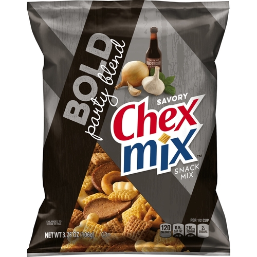 Chex Mix 693414 Snack Mix Bold 3.75 oz Pegged