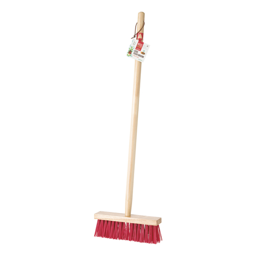 Kids Push Broom Beetle & Bee Hardwood Red Red