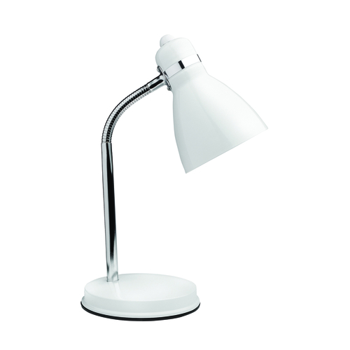 Newhouse Lighting NHDK-OX-WH Desk Lamp Oxford 13" White White