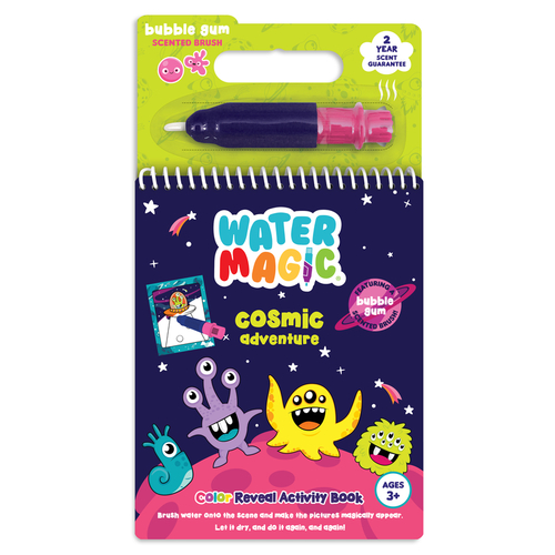 Activity Book Water Magic Multicolored 1 pc Multicolored