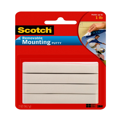 Mounting Putty Low Strength 2 oz White