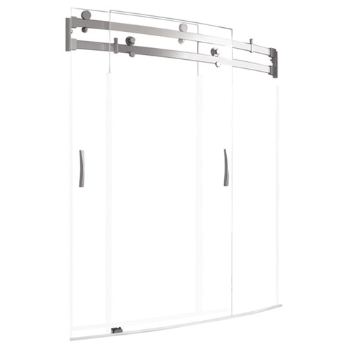 Shower Door Classic 400 60" H X 30" L Clear Clear