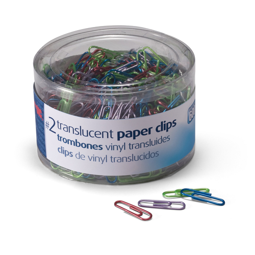 Paper Clips #2 Translucent Translucent