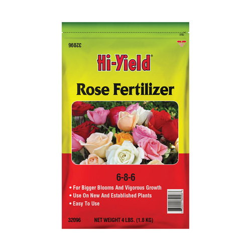 HiYield 32096 Plant Food ROSE FERTILIZER 686 Granules 4 lb