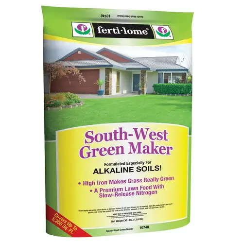 Lawn Food Green Maker Slow-Release Nitrogen For Multiple Grass Types 7200 sq ft