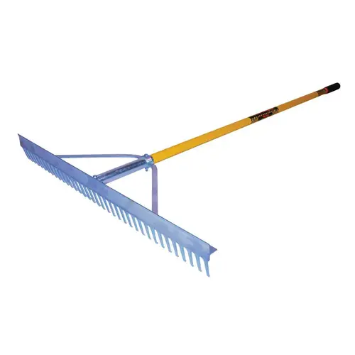 Landscape Rake S600 Power 67" 36 Tine Aluminum Fiberglass Handle