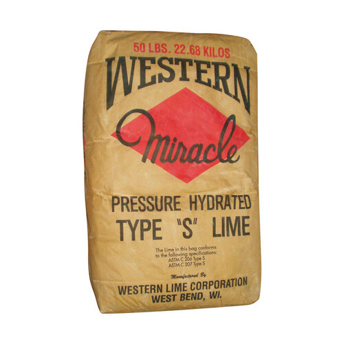 Western 990750 Hydrated Lime Miracle Type S 50 lb