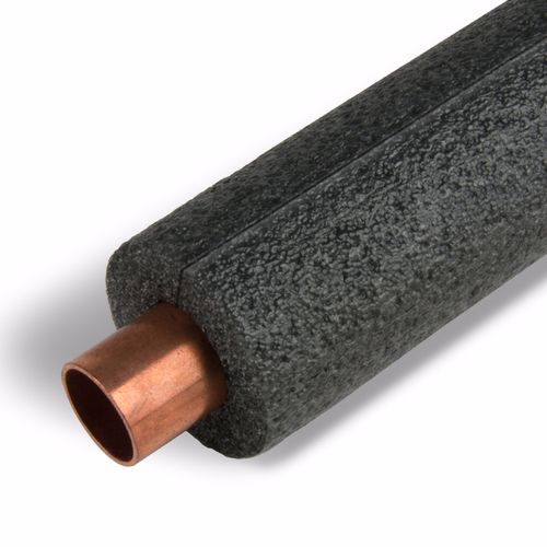 Pipe Insulation Tundra 2-1/2" X 6 ft. L Polyethylene Foam Black