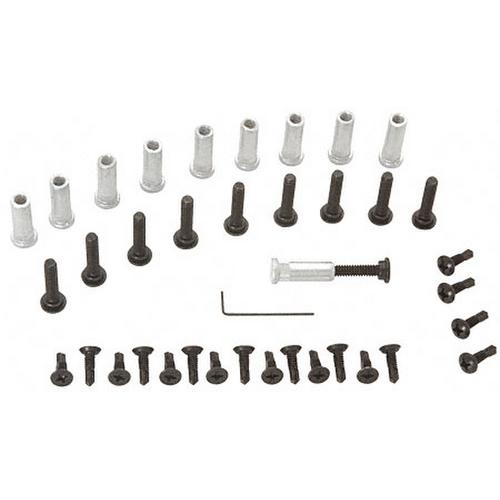 Dark Bronze Replacement Screw Pack for 100/150 Series Continuous Geared Hinges