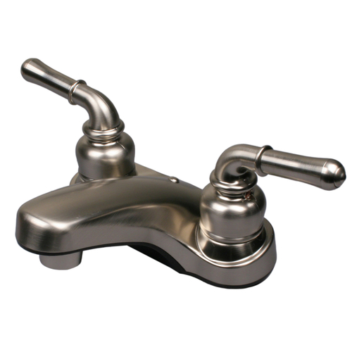 Ultra Faucets UF08342CR Centerset Bathroom Sink Faucet Non-Metallic Brushed Nickel 4" Brushed Nickel