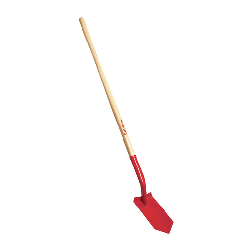 Shovel 53" Steel V-Shaped Wood Handle Red