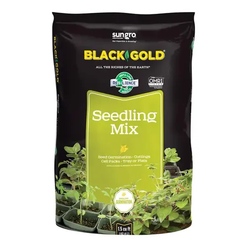 Black Gold 1411002 1.5CF P 1.5 Cu. Ft. 18 Lb. All Purpose Container Potting Seed Starting Mix