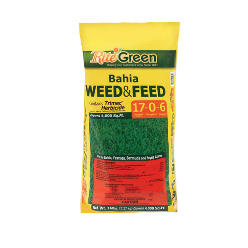 Rite Green 151208 Lawn Fertilizer Bahia Weed & Feed For Bahia Grass ...