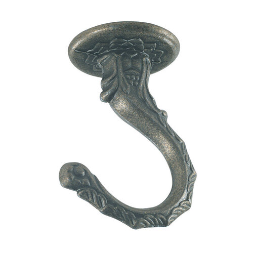 Swag Hook, Metal Antique Brass