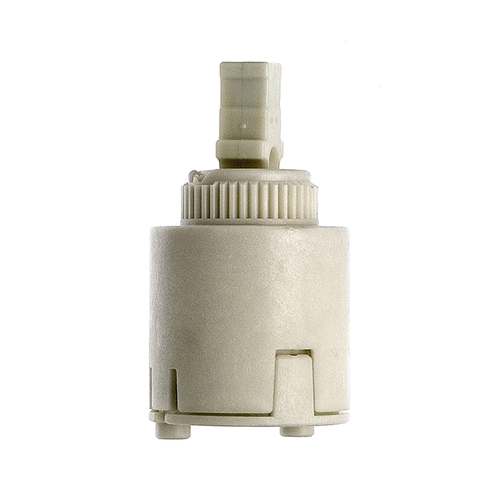 Faucet Cartridge, Plastic, 2-5/16 in L, For: Kohler Coralais Single Handle Faucets White