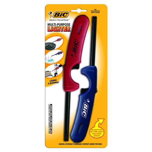 BIC UDSP210 Multi-Purpose Lighter Utility Blue/Red