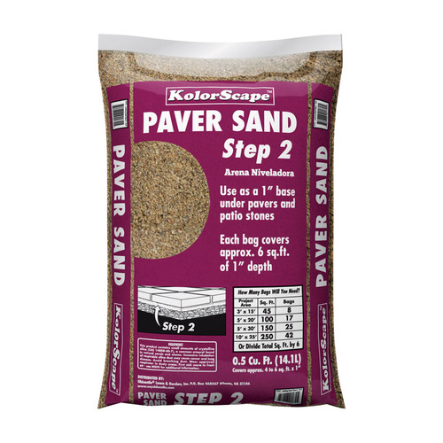 Paver Sand Step 2 Gray 0.5 cu ft 50 lb Gray