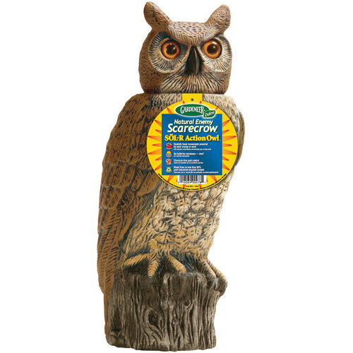 Dalen SRHO-4 Animal Repellent Decoy Scarecrow Owl For All Pests