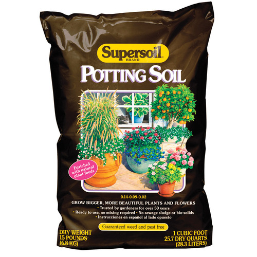 SuperSoil 72751490 Potting Soil Flower and Plant 1 ft