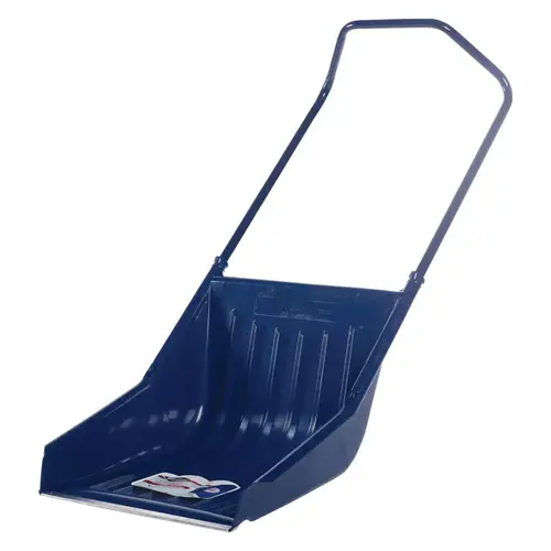 Garant EPSS24 23.5 In. Poly Sled Snow Shovel with Steel Wear Strip and 42.5 In. Steel Handle