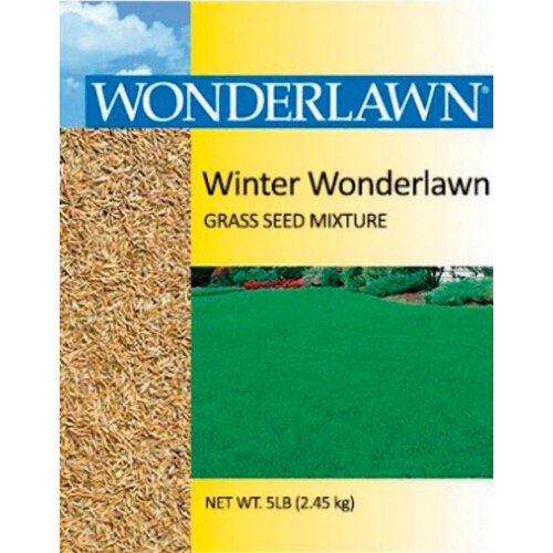 Barenbrug 24048 Grass Seed Winter Wonderlawn Italianperennial Ryegrass Partial Shadesun 5 Lb 