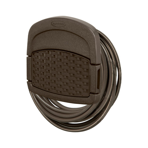 Suncast DHW150 Hose Hanger Hose Hangout 150 ft. Brown Wall Mounted Brown
