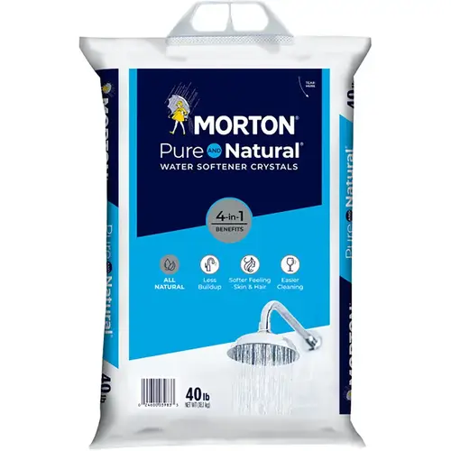 Water Softener Salt Pure And Natural Crystal 40 lb