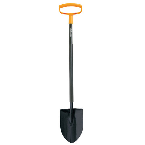 Shovel 46" Steel Digging Steel Handle Black