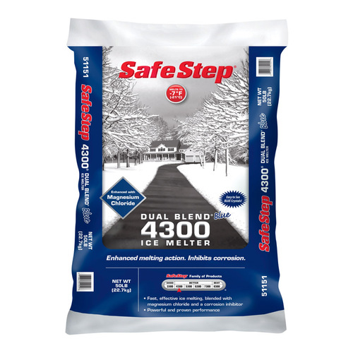 Safe Step 836553 Ice Melt Dual Blend 4300 Magnesium Chloride/Sodium