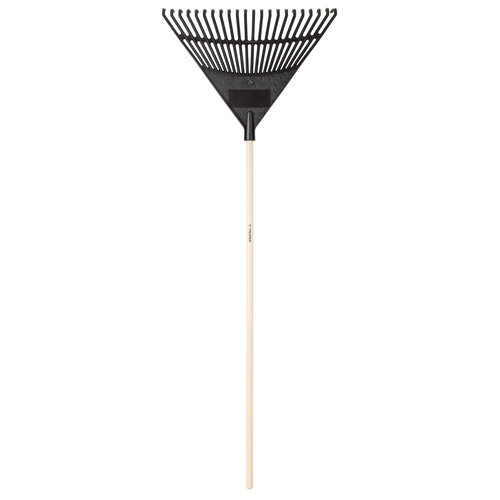 Rake 61" 22 Tine Poly Wood Handle