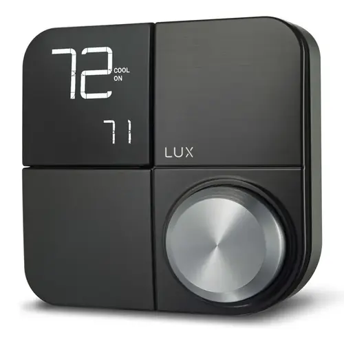 Smart Thermostat Kono Built In WiFi Heating and Cooling Dial Black