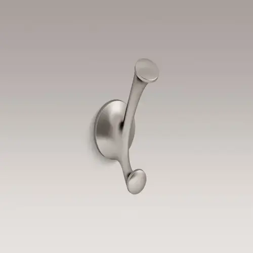 Robe Hook Elliston Brushed Nickel Silver Brushed Nickel