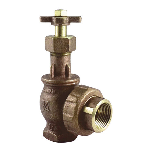 Angle Valve with Union 3/4" 150 psi