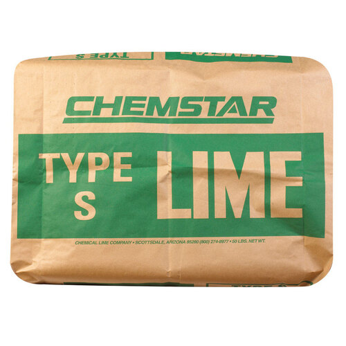 Chemstar 111860 Hydrated Lime Type S Organic 50 lb