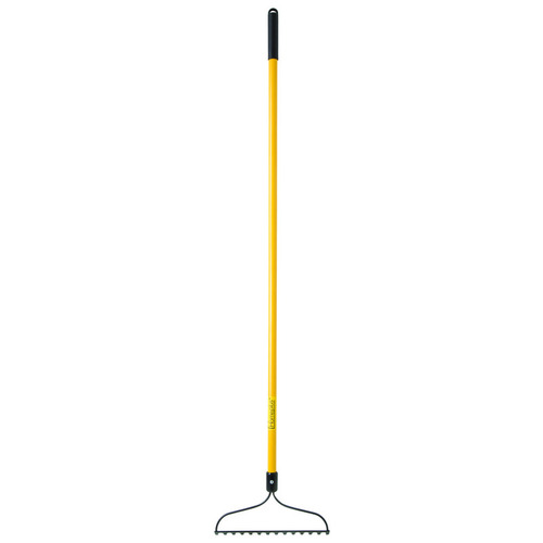 Bow Rake 61" 14 Tine Steel Fiberglass Handle